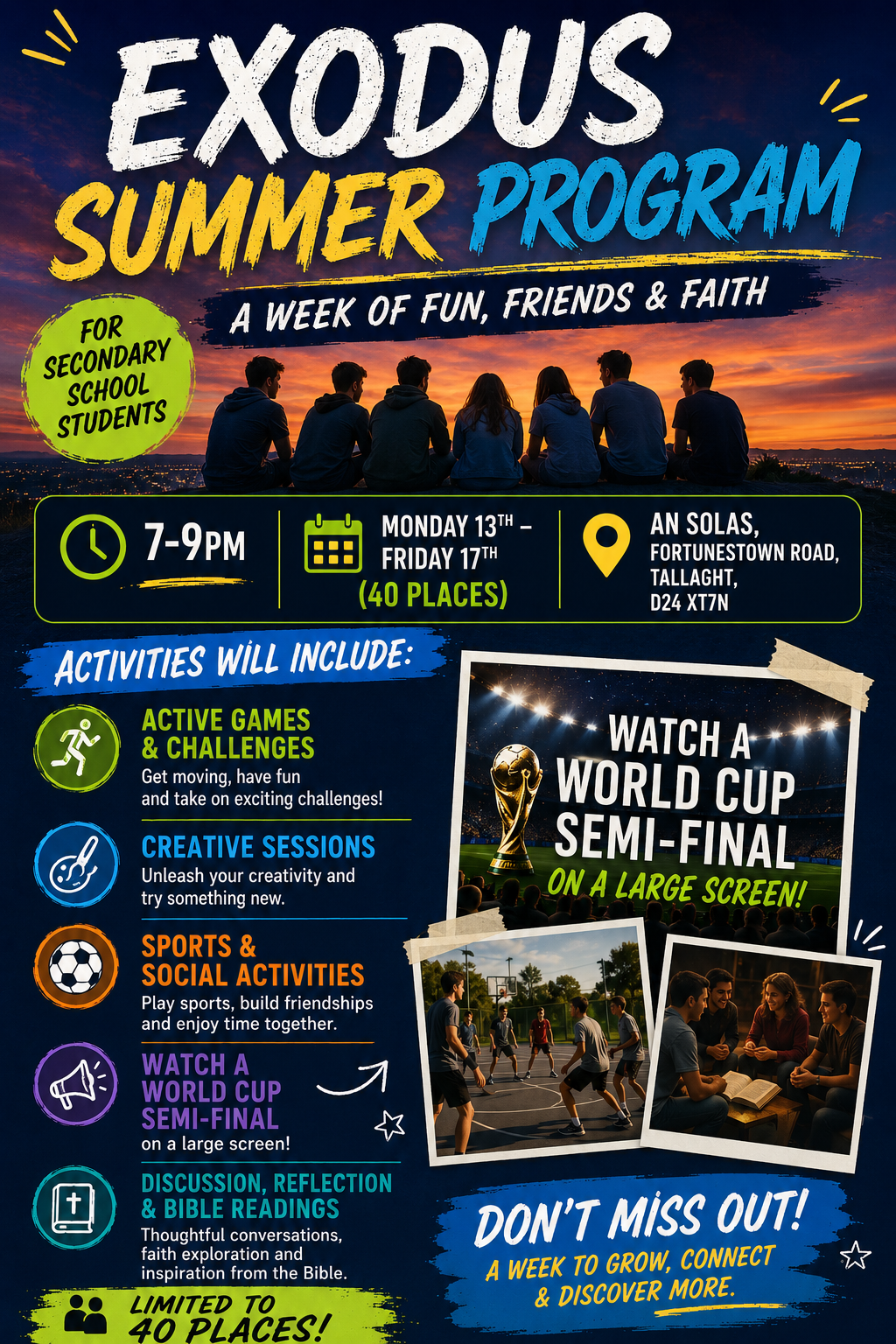 Exodus Summer Program - Teens