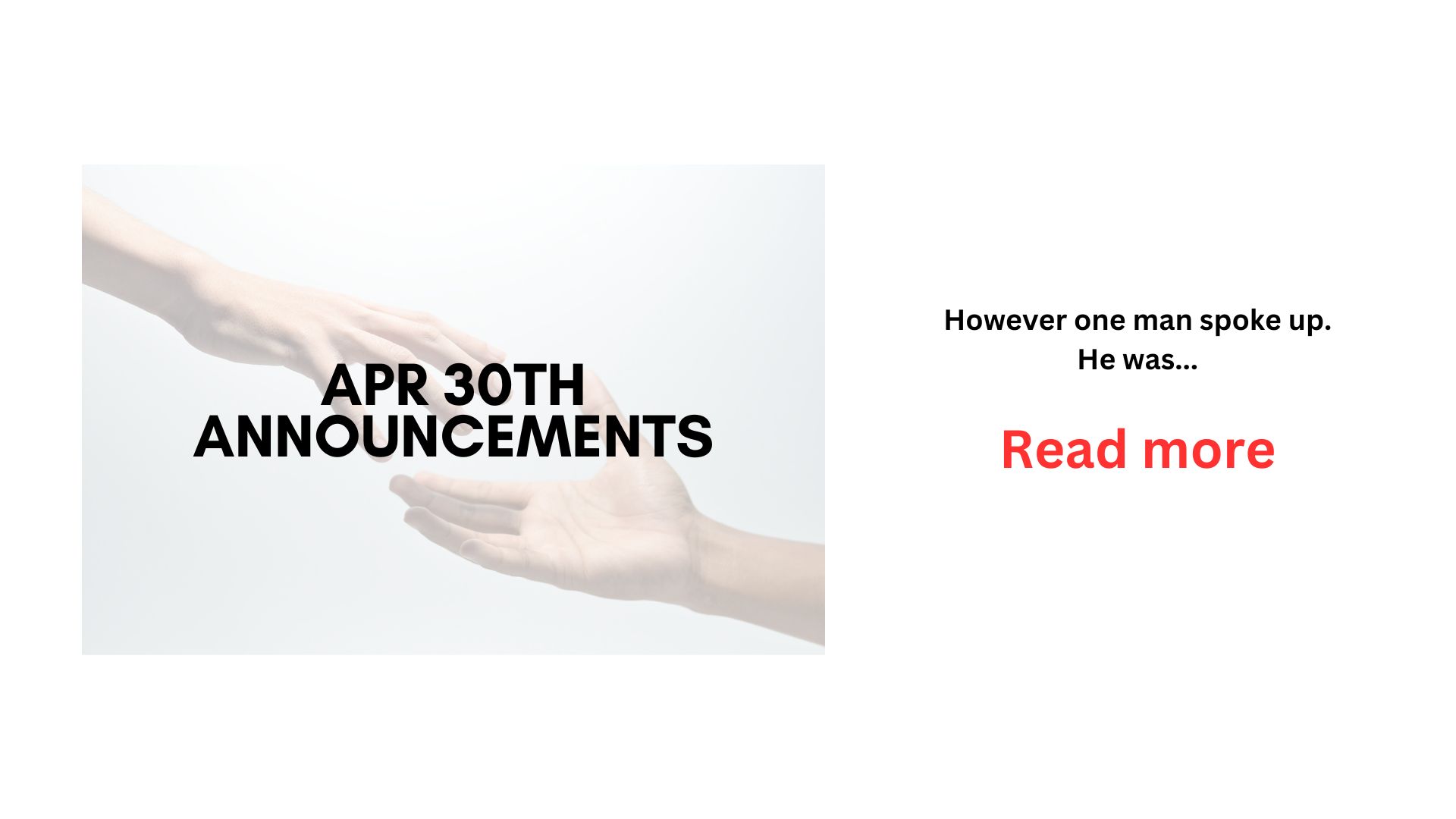 Apr 30th