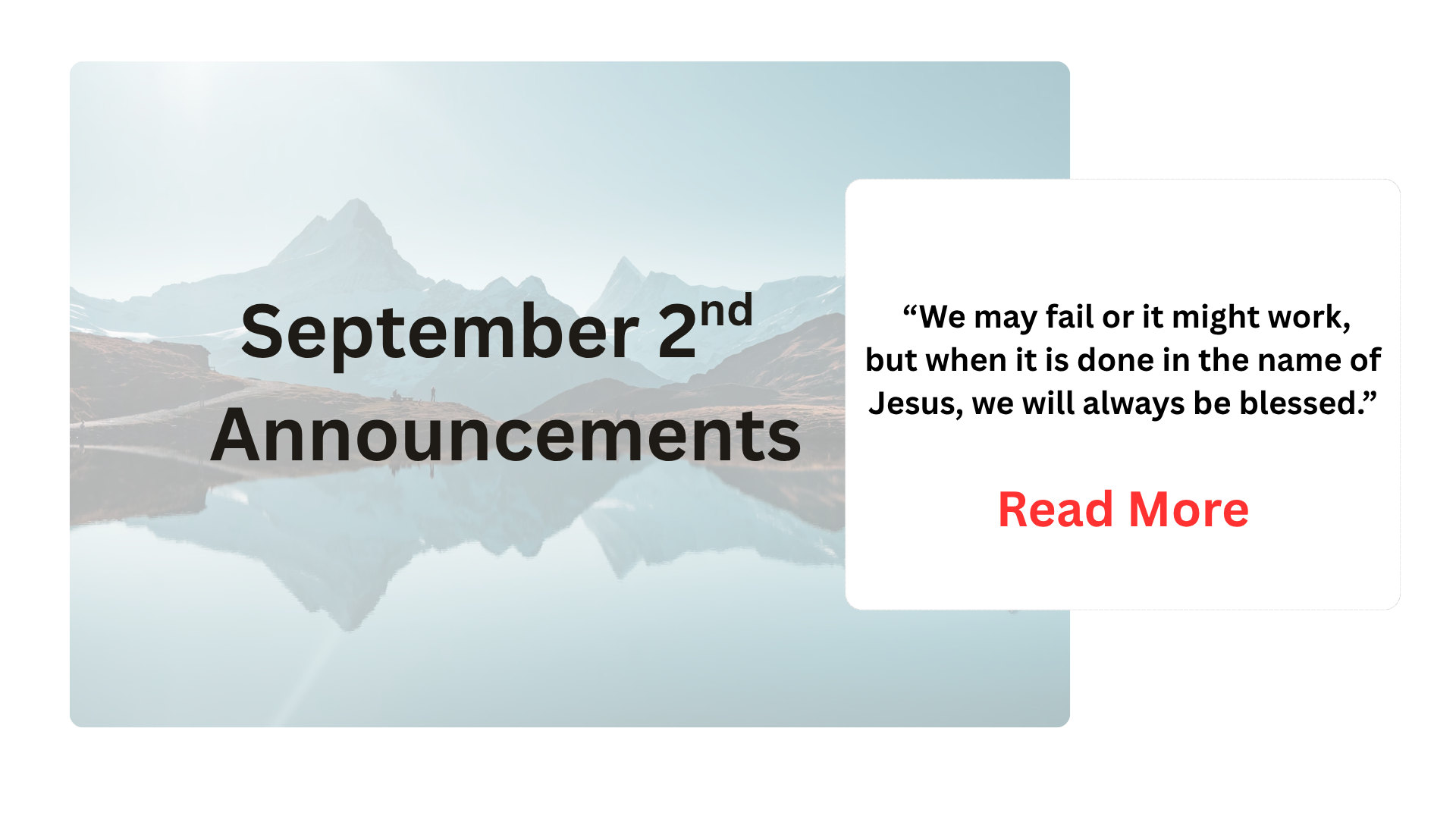 Sept 2nd 2026